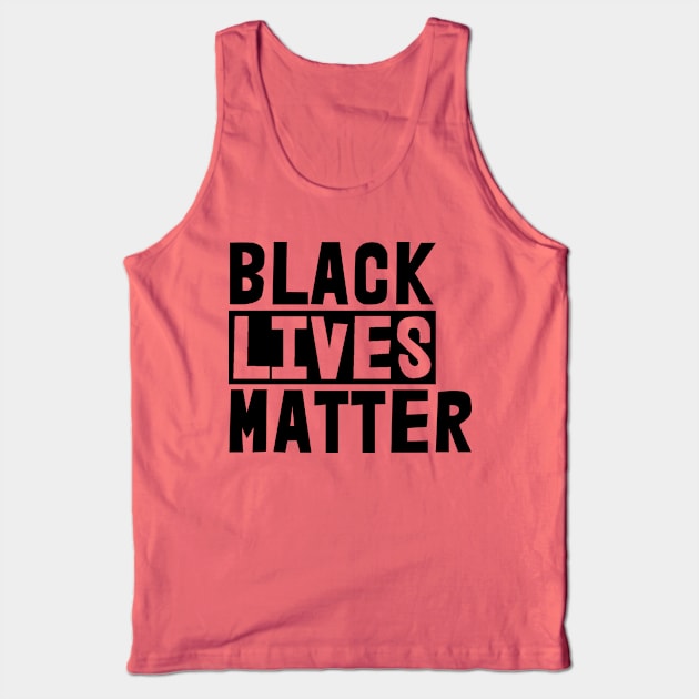 Black Lives Matter Tank Top by skittlemypony